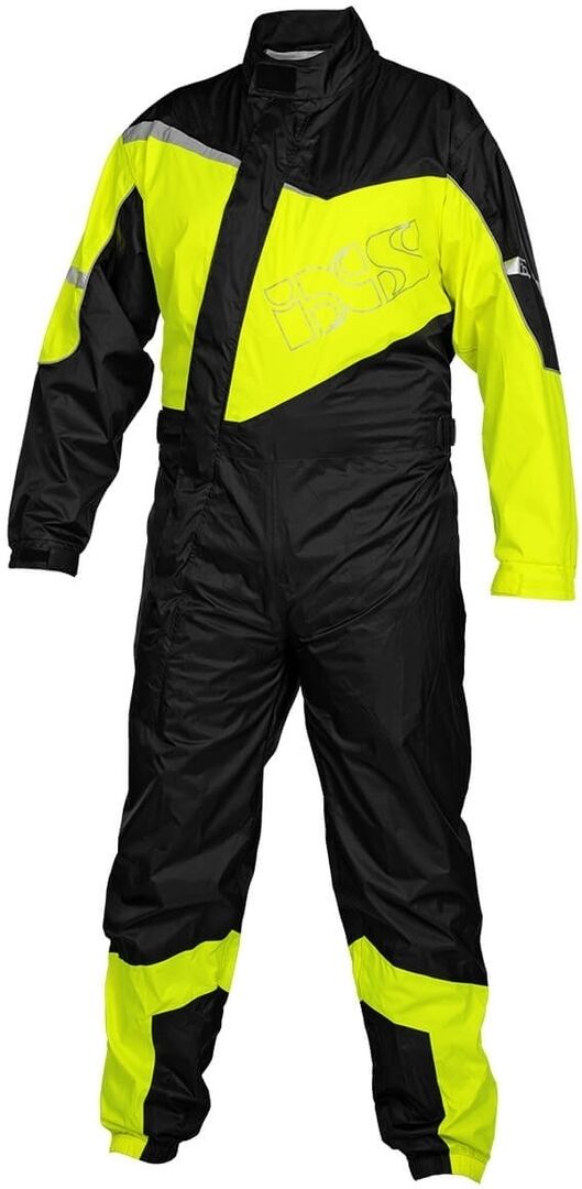 IXS 1.0 1-Teiler Motorsykkel regn Dress 5XL Svart Gul