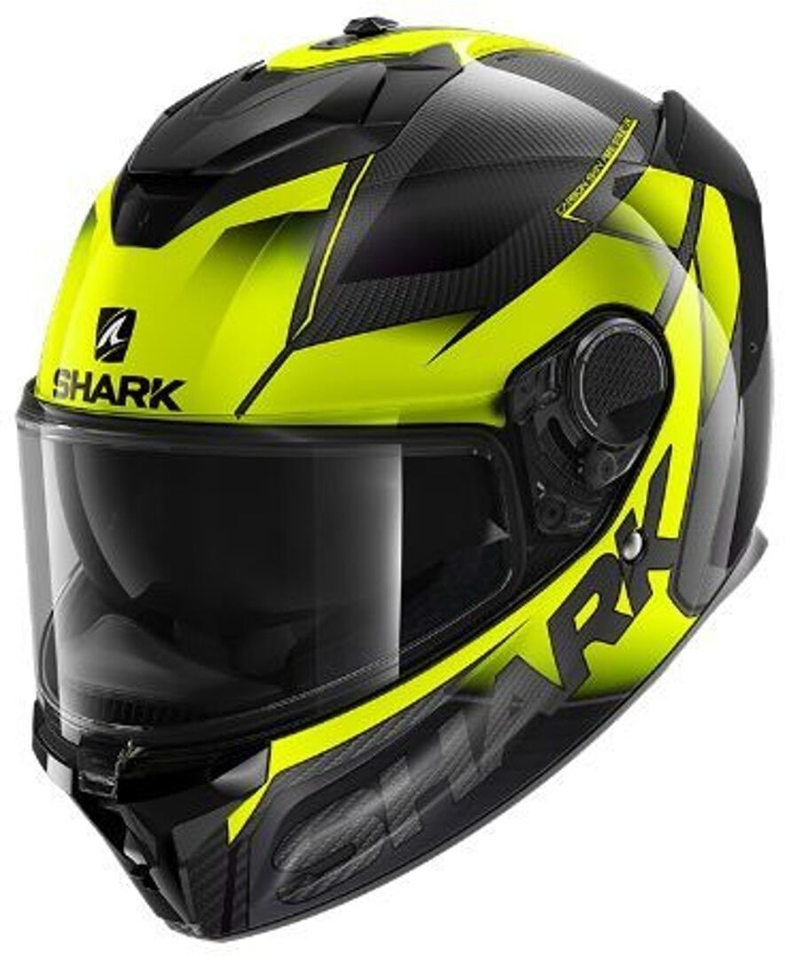 Shark Spartan GT Carbon Shestter Helmet Hjelm 2XL Svart Gul