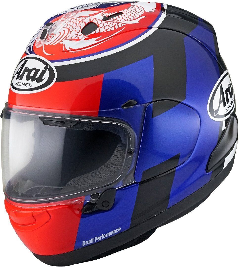 Arai RX-7V Leon Haslam Hjelm L Svart Lilla