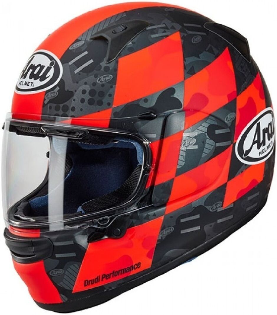 Arai Profile-V Patch Hjelm XS Svart Rød