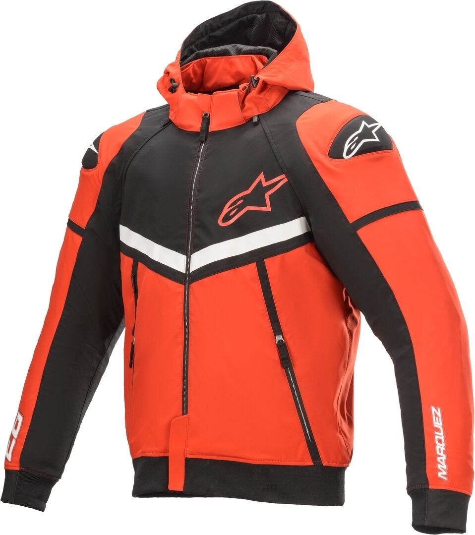 Alpinestars MM93 Rio Hondo Evo Fleece Motorsykkel tekstil jakke 4XL Svart Rød