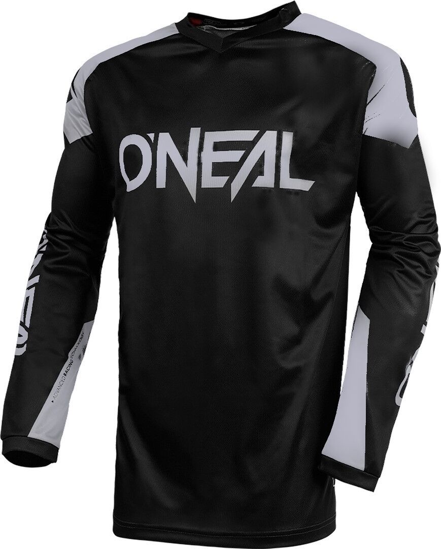 Oneal Matrix Ridewear Motocross Jersey S Svart Grå