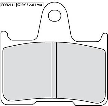 FERODO Bremsefôr FDB 2111 Platina
