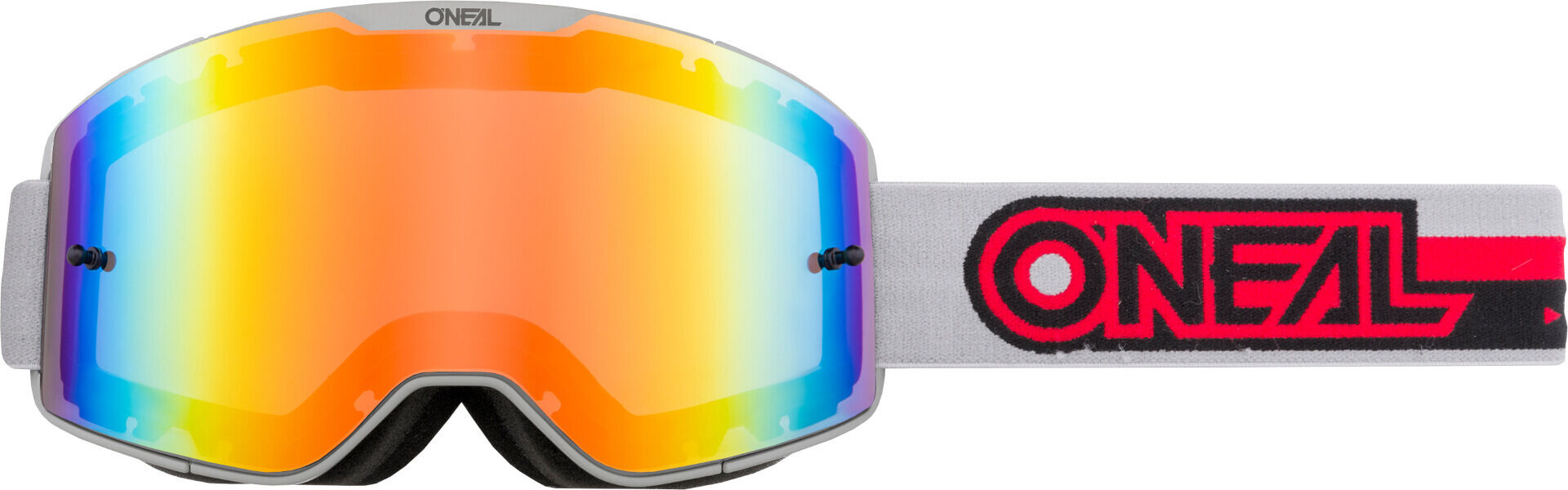 Oneal B-20 Proxy Motocross briller - Speilet en størrelse Grå Rød