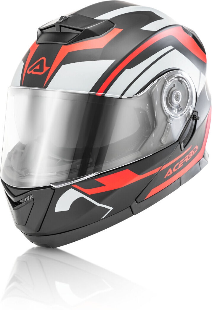 Acerbis Serel Graphics Helmet Hjelm L Svart Rød