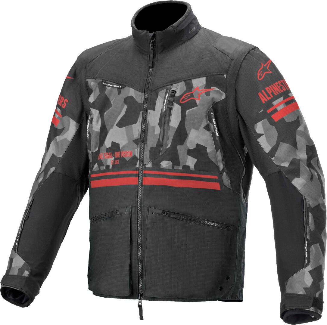 Alpinestars Venture R Camo Motocross jakke L Svart Flerfarget