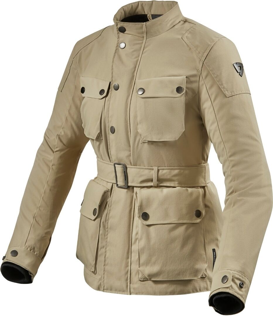 Revit Livingstone Ladies Motorsykkel tekstil jakke L Beige