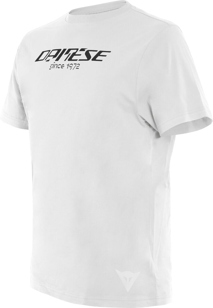 Dainese Paddock Long T-shirt M Svart Hvit