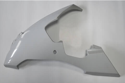 Paaschburg & Wunderlich GmbH Lavere fairing igjen for YAMAHA YZF R1, RN12  Svart Hvit Oransje