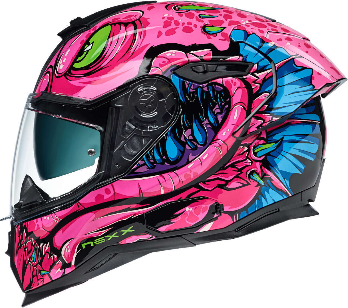 Nexx SX.100R Abisal hjelm XS Rosa