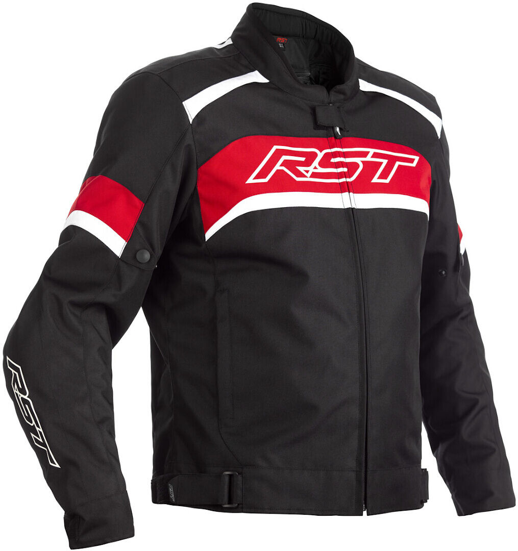 RST Pilot Motorcycle Textile Jacket Motorsykkel tekstil jakke XL Svart Rød