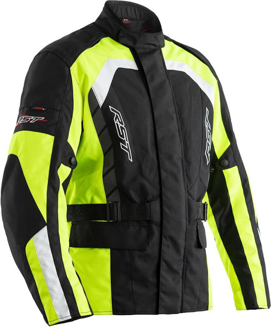 RST Alpha 4 Motorcycle Textile Jacket Motorsykkel tekstil jakke L Svart Gul