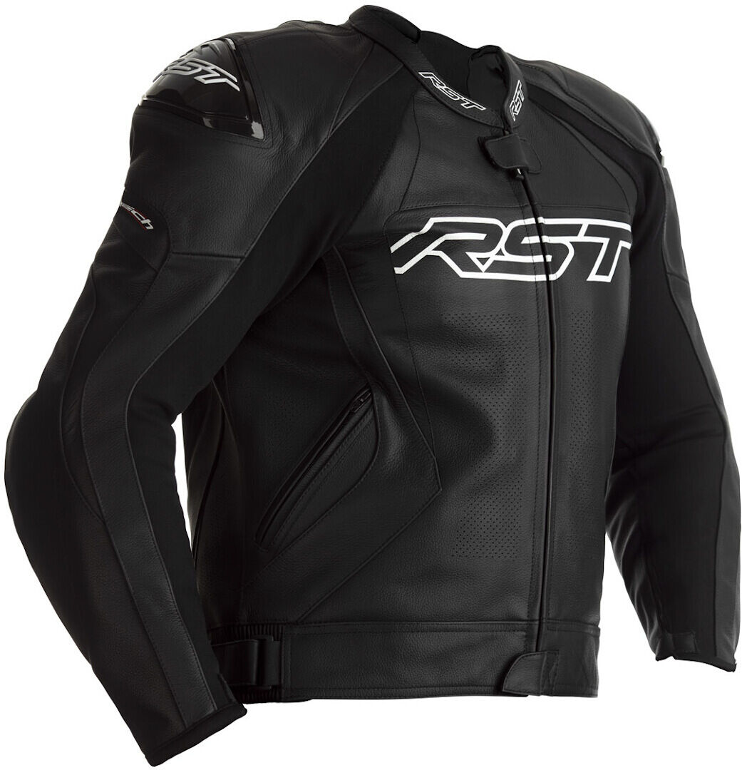 RST Tractech EVO 4 Motorsykkel skinnjakke 6XL Svart