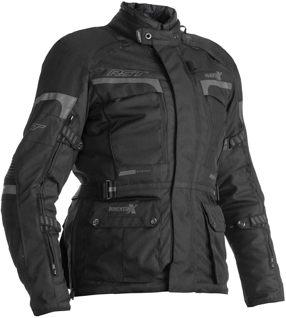 RST Pro Series Adventure-X Ladies Motorsykkel tekstil jakke XS Svart