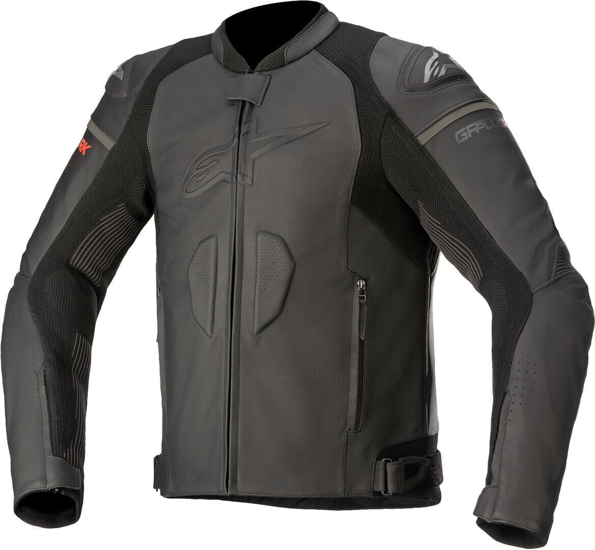 Alpinestars GP Plus R V3 Rideknit Motorsykkel skinnjakke 52 Svart