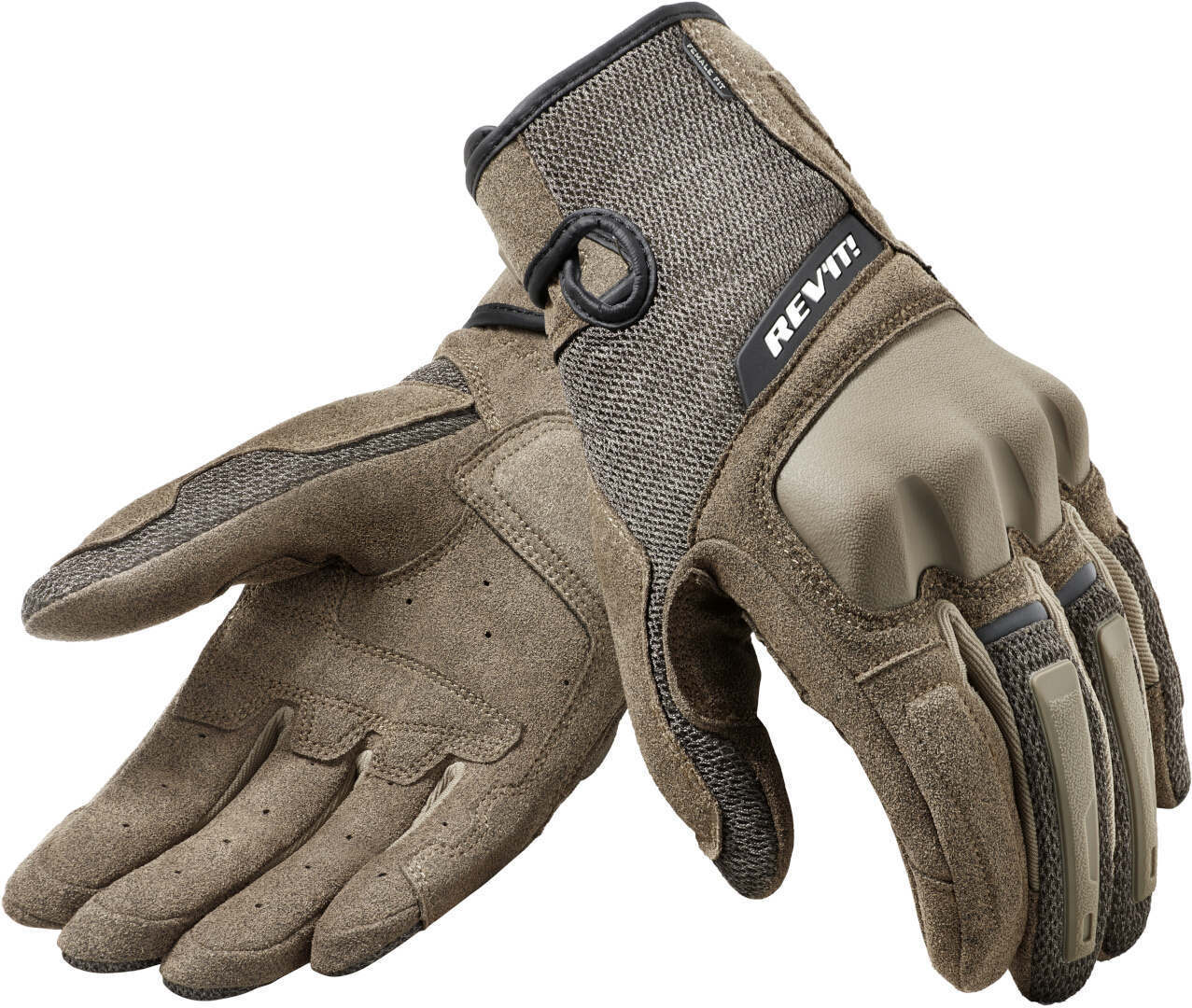 Revit Volcano Ladies Motorsykkel Hansker L Svart Beige