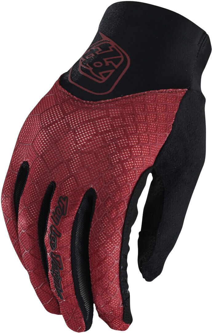 Troy Lee Designs Ace 2.0 Snake Dame Sykkel Hansker XL Rød