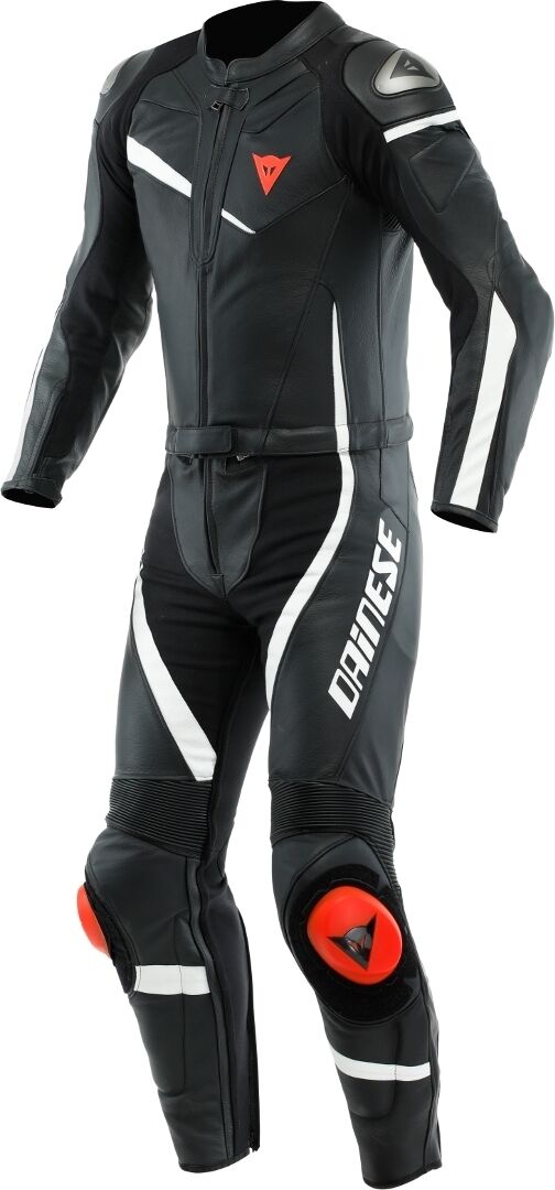 Dainese Veloster V2 Skinndress i to deler 54 Svart Hvit