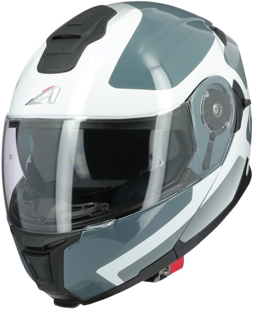 Astone RT1200 Evo Astar hjelm XL Grå Hvit