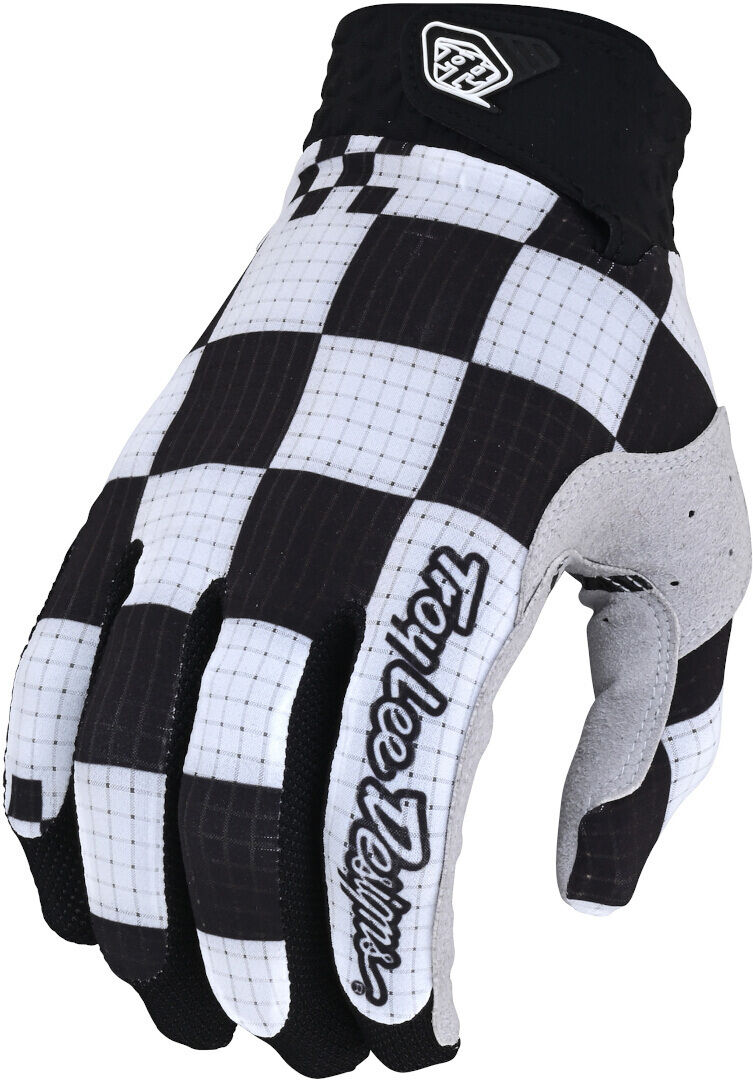 Troy Lee Designs Air Chex Ungdom Motocross Hansker M Svart Hvit