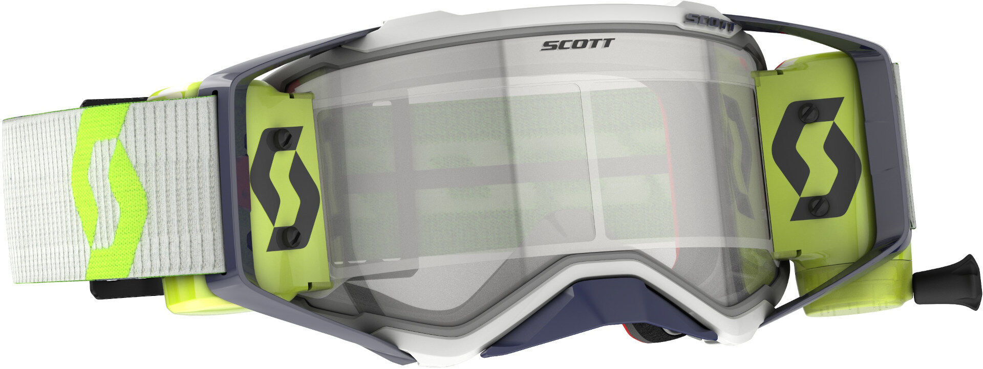 Scott Prospect WFS Duo Motocross briller en størrelse Grå Gul