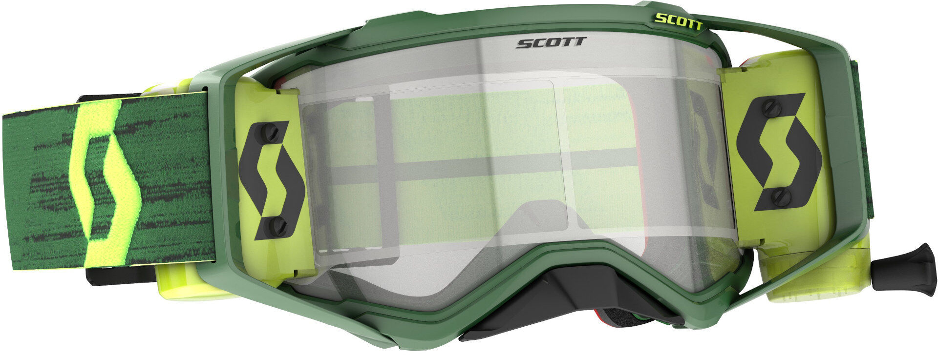 Scott Prospect WFS green/yellow Motocross briller en størrelse Grønn Gul