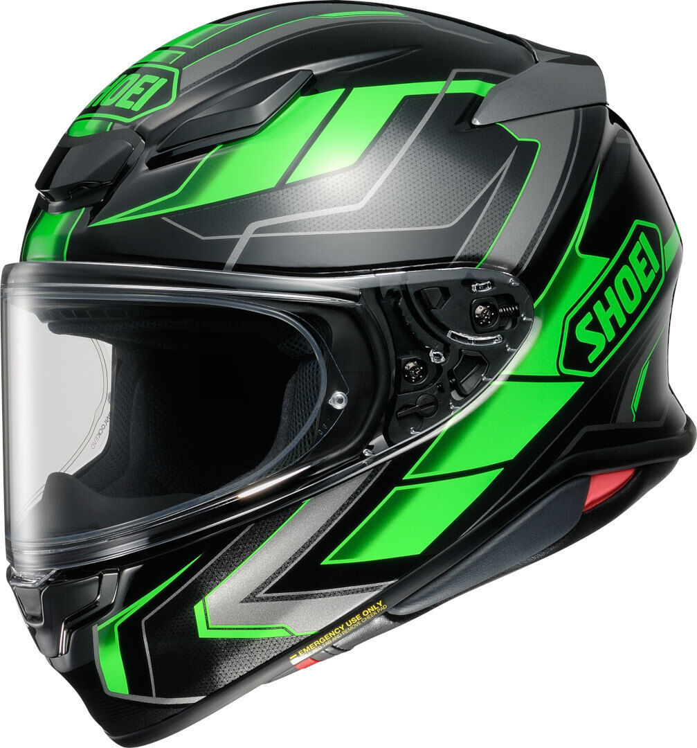 Shoei NXR 2 Prologue Hjelm 2XS Svart Grønn