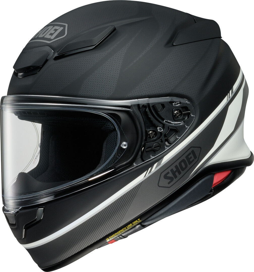 Shoei NXR 2 Nocturne Hjelm M Svart Hvit