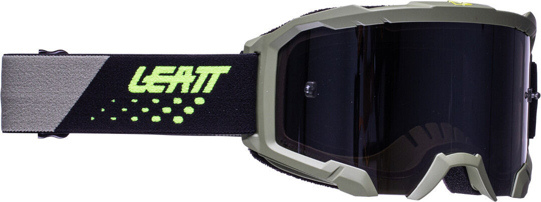 Leatt Velocity 4.5 Iriz Dots Motocross briller en størrelse Grå Grønn