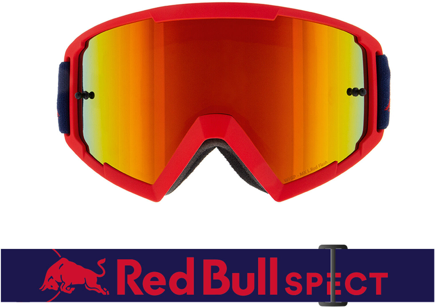 Red Bull SPECT Eyewear Whip 005 Motocross briller en størrelse Flerfarget