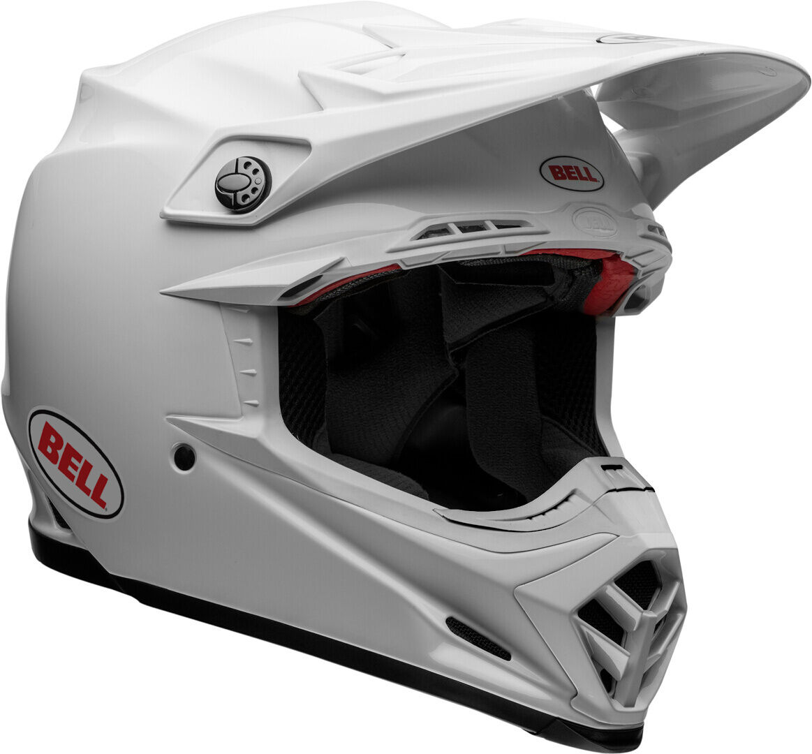 Bell Moto-9S Flex Motocross hjelm M Hvit