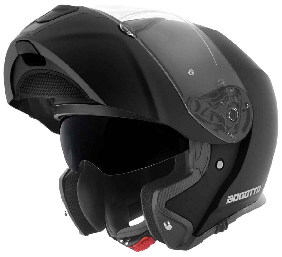 Bogotto FF403 Flip-Up hjelm XL Svart