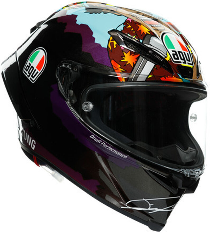 AGV Pista GP RR Morbidelli Misano 2020 Helmet Hjelm S M Svart Blå