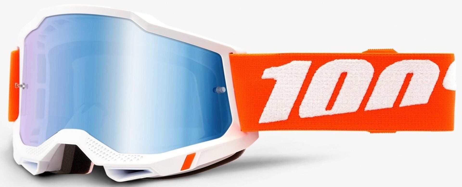 100% Accuri 2 Extra Sevastopol Motocross briller en størrelse Hvit
