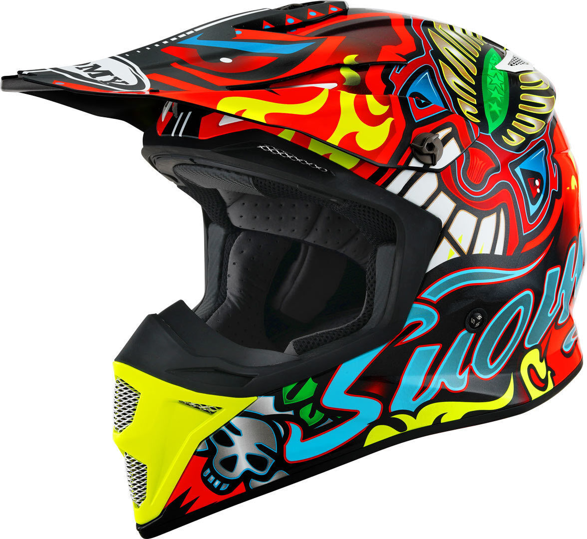 Suomy MX Speed Pro Tribal Motocross hjelm L Flerfarget