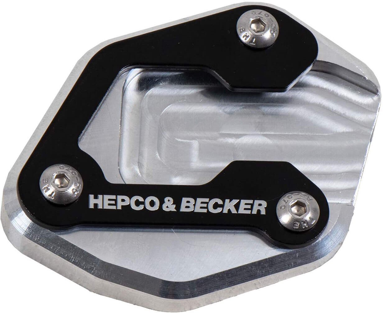 Becker HEPCO &BECKER Side stativplate Honda Forza 750 (2021-)  Svart Sølv