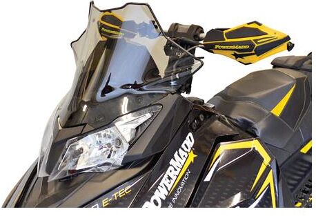 PowerMadd Cobra Vindrute Ski-Doo Rev Xs  Lav 14" Høyde Tinted