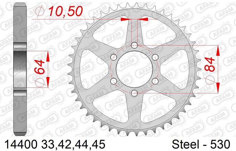 Afam Bakdrev, Stål #530 - Suzuki Gs400/425/450/550/gsx400/gt380/500/t500   33