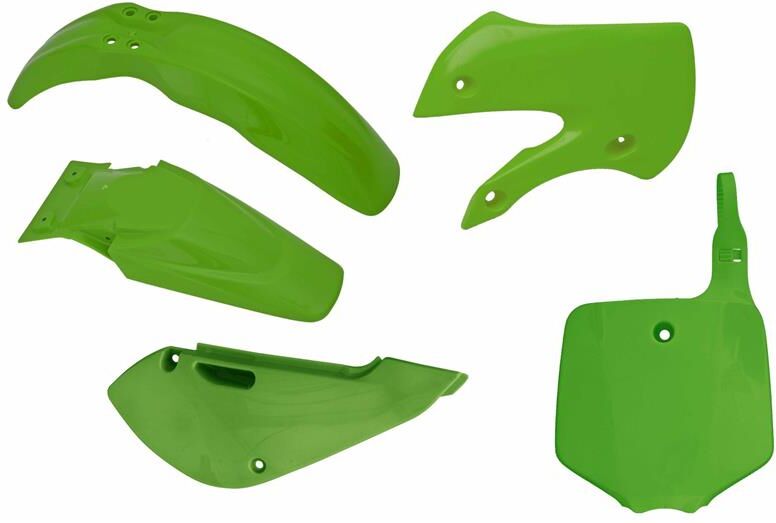 Rtech Plastkit O.E.M Grön Kawasaki 01-21 Kx65