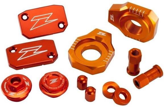 Zeta Billet Kit Ktm Exc/exc-F Orange Tilbehør Sett For Factory Look