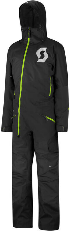 Scott Back-X Dryo Monosuit - So/grø, 3xl Enkel, Prisgunstig Monosuit Med Seler   3XL