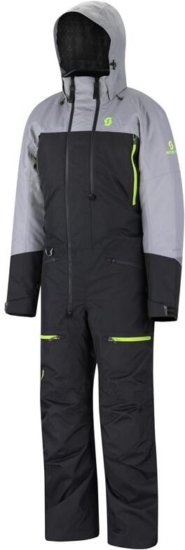 Scott Roop Monosuit Dryo - Sort/grå, 2xl Varm Touringdress, 200/180g - D-Size   2XL