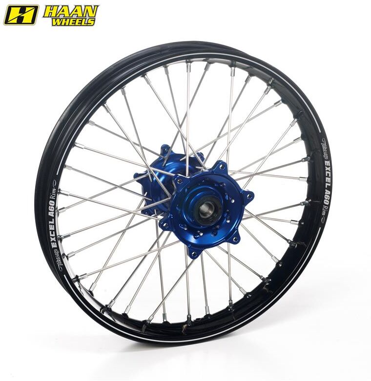 Haan Wheels Haan Bakhjul 16x1,85 - Yamaha Yz80/85 Svart Ring, Blått Nav