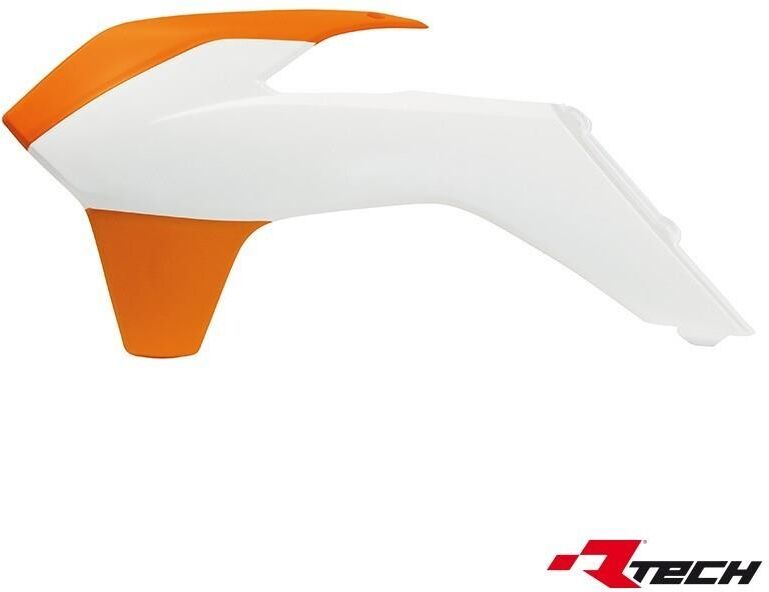 Rtech Radiatorbeskytter Hvit/oransj Ktm