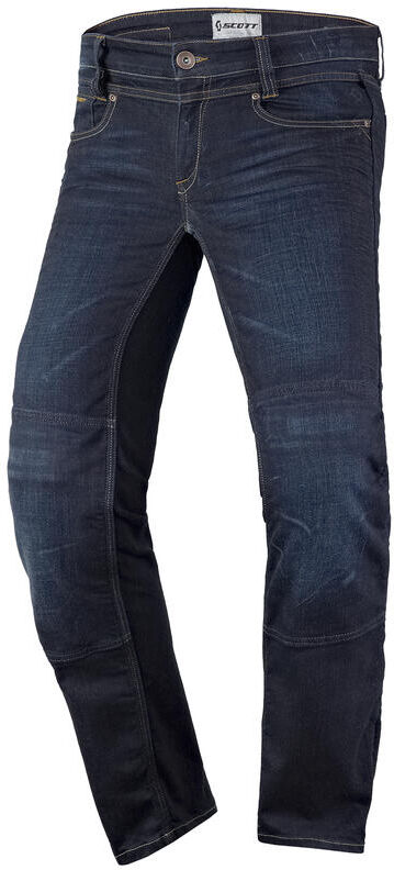 Scott Denim Stretch Bukse - Blå, S Ce-Beskyttere, Kevlar, Aramid, Lett   S