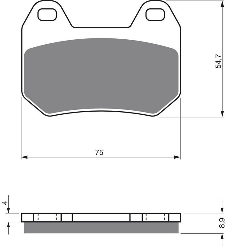 Goldfren Bremseklosser - Bmw Klosser Front