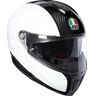 Agv Sportmodular Carbon Hełm Białybiały Sadza