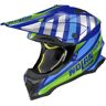 Nolan N53 Cliffjumper Kask Motocrossowyzielony Niebieski