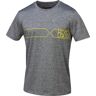 Ixs Team Funkcjonalny T-Shirtszary Żółty