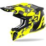 Airoh Strycker Xxx Carbon Kask Motocrossowyżółty